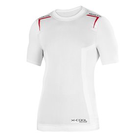 CAMISETA K-CARBON TALLA XXS BLANCO/ROJO