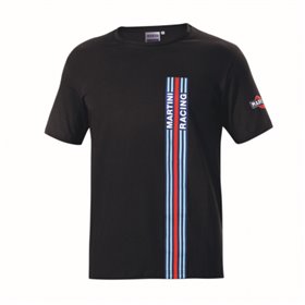 CAMISETA BIG STRIPES MARTINI-R XXXL NEGRO