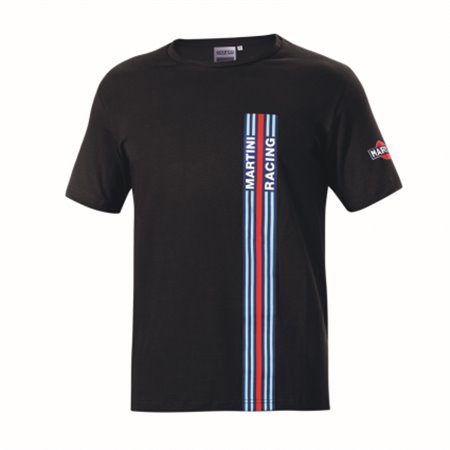 CAMISETA BIG STRIPES MARTINI-R XXXL NEGRO