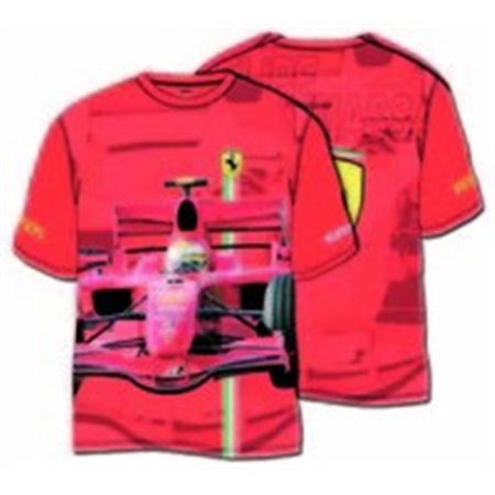 CAMISETA FERRARI CAMISETA FA COCHE F1 TALLA XL XL COLOR 01 ROJO