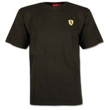 CAMISETA FERRARI CAMISETA ESCUDO PEQUE�O TALLA L L COLOR 02 NEGRO