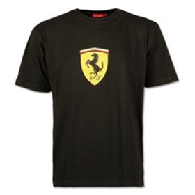 CAMISETA FERRARI CAMISETA SCUDETO M/C TALLA XL XL COLOR 02 NEGRO