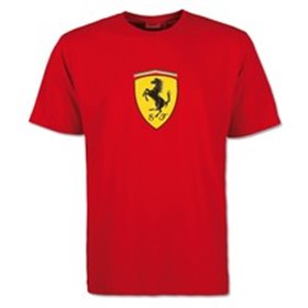 CAMISETA FERRARI CAMISETA SCUDETO M/C TALLA COLOR 01 ROJO