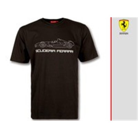 CAMISETA FERRARI CAMISETA COCHE F1 SF TALLA XXL XXL COLOR 02 NEGRO
