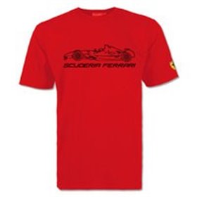 CAMISETA FERRARI CAMISETA COCHE F1 SF TALLA M M COLOR 01 ROJO