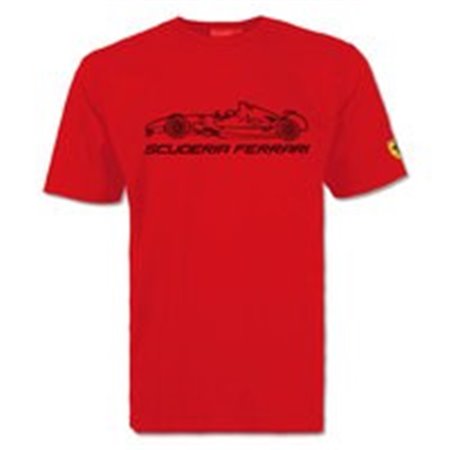 CAMISETA FERRARI CAMISETA COCHE F1 SF TALLA M M COLOR 01 ROJO