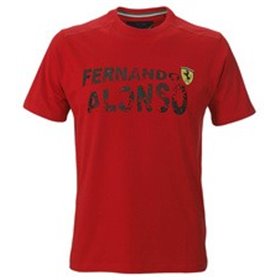 CAMISETA FERRARI CAMISETA FA NOMBRE TALLA XXL XXL COLOR 01 ROJO