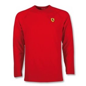 CAMISETA FERRARI CAMISETA M/L BANDA TALLA S S COLOR 01 ROJO