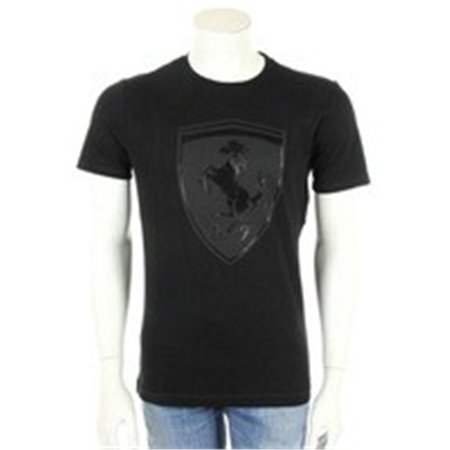 CAMISETA FERRARI CAMISETA SHIELD TEE TALLA S S COLOR 02 NEGRO