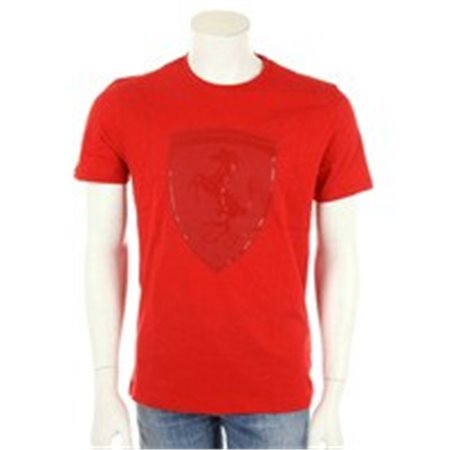 CAMISETA FERRARI CAMISETA SHIELD TEE TALLA M M COLOR 01 ROJO