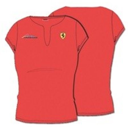 CAMISETA FERRARI CAMISETA FA FIRMA TALLA XL XL COLOR 01 ROJO