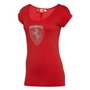 CAMISETA FERRARI CAMISETA LOGO CHICA TALLA L L COLOR 01 ROJO
