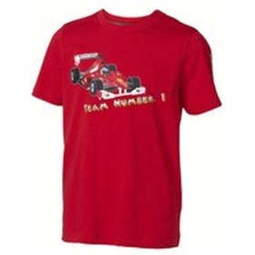 CAMISETA FER KIDS NO.1 TEE, NEW TALLA 14A 14 A�OS COLOR 01 ROJO