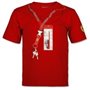 CAMISETA FERRARI CAMISETA TICKET&LLAVE TALLA 10A 10 A�OS COLOR 01 ROJO