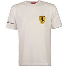 CAMISETA FERRARI CAMISETA FA FIRMA TALLA 12A 12 A�OS COLOR 03 BLANCO
