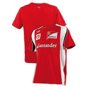 CAMISETA FERRARI CAMISETA ESCUDERIA TALLA S S COLOR 01 ROJO