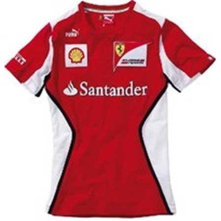 CAMISETA FERRARI CAMISETA ESCUDERIA ALO TALLA XXL XXL COLOR 01 ROJO