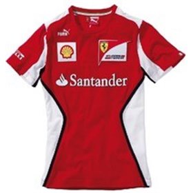 CAMISETA FERRARI CAMISETA EQUIPO F1 TALLA 6A 6 A�OS COLOR 01 ROJO