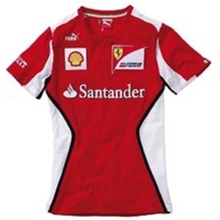 CAMISETA FERRARI CAMISETA EQUIPO F1 TALLA 6A 6 A�OS COLOR 01 ROJO