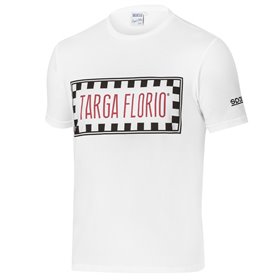 CAMISETA SPARCO TARGA FLORIO TALLA S BLANCA