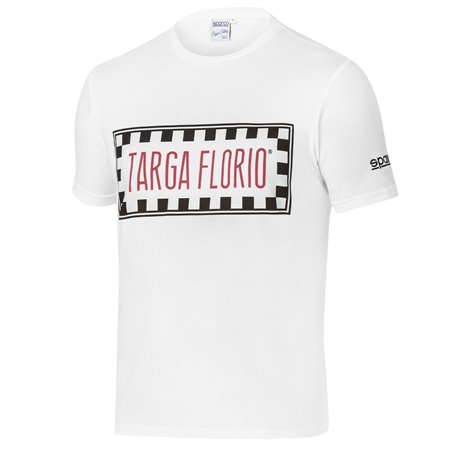 CAMISETA SPARCO TARGA FLORIO TALLA XXXL BLANCA