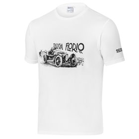 CAMISETA SPARCO TARGA FLORIO TALLA S BLANCA
