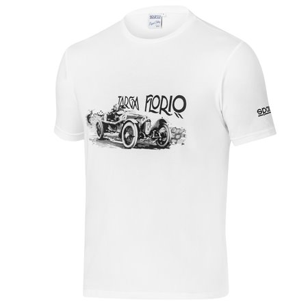 CAMISETA SPARCO TARGA FLORIO TALLA XXXL BLANCA