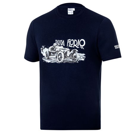 CAMISETA SPARCO TARGA FLORIO TALLA M AZUL MARINO