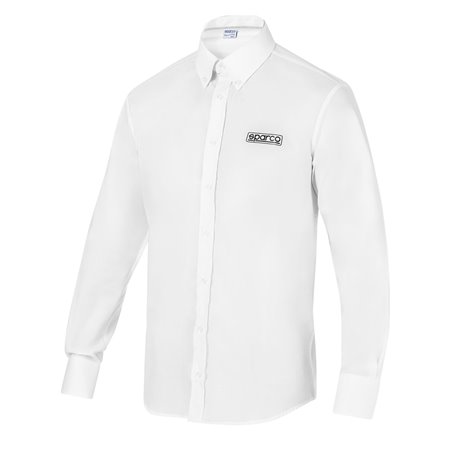 CAMISA SPARCO MANGA LARGA TALLA XS BLANCA