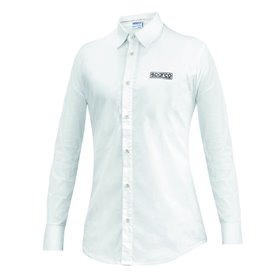 CAMISA SPARCO MANGA LARGA MUJER TALLA L BLANCA