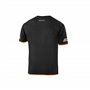 CAMISETA SPARCO TECH TALLA XL NEGRO/NARANJA