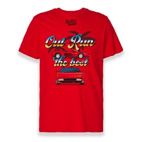 CAMISETA RADIKAL REVOLUTION OUT RUN ROJA TALLA S