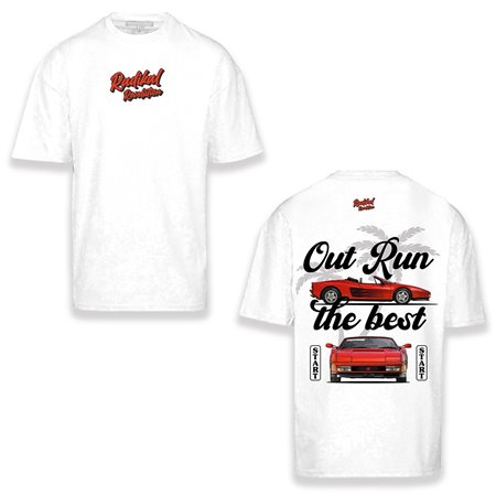 CAMISETA RADIKAL REVOLUTION OUT RUN BLANCA TALLA XXXL