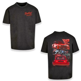 CAMISETA RADIKAL REVOLUTION NICE FAT ASS ANTRACITA TALLA S