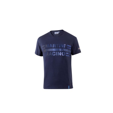 CAMISETA SPARCO MARTINI-R LOGO  AZUL TALLA L