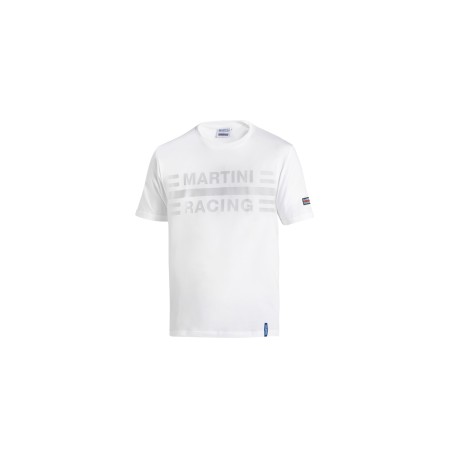CAMISETA SPARCO MARTINI-R LOGO  BLANCA TALLA L