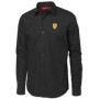 CAMISA FERRARI MENS LONG SLEEVE SHIRT TALLA S S COLOR 02 NEGRO