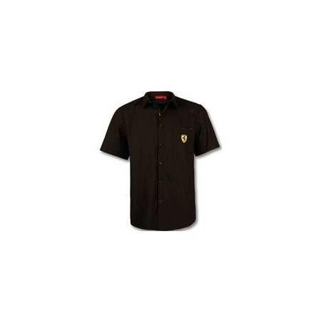 CAMISA FERRARI CAMISA M/C NEGRA TALLA L L COLOR 02 NEGRO