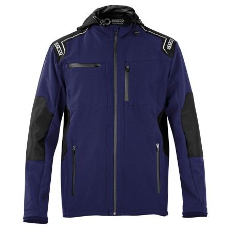 CHAQUETA SOFT SHELL AZUL MARINO T S