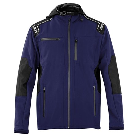CHAQUETA SOFT SHELL AZUL MARINO T M