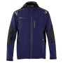 CHAQUETA SOFT SHELL AZUL MARINO T L