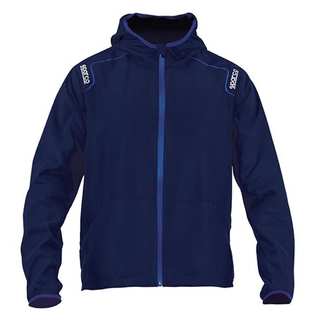CHAQUETA CORTAVIENTOS SPARCO TALLA XL AZUL