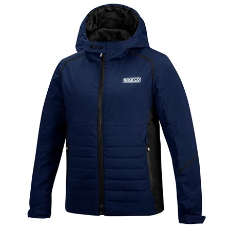 CHAQUETA CORTAVIENTOS SPARCO TALLA M AZUL/NEGRO