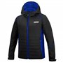 CHAQUETA CORTAVIENTOS SPARCO TALLA XS NEGRO/AZUL