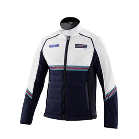 CHAQUETA SOFTSHELL MARTINI-R TALLA S AZUL MARINO/BLANCO