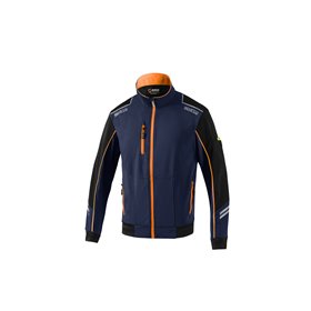 CHAQUETA LIGHT-SHELL TECH TW TALLA M AZUL MARINO/NARANJA