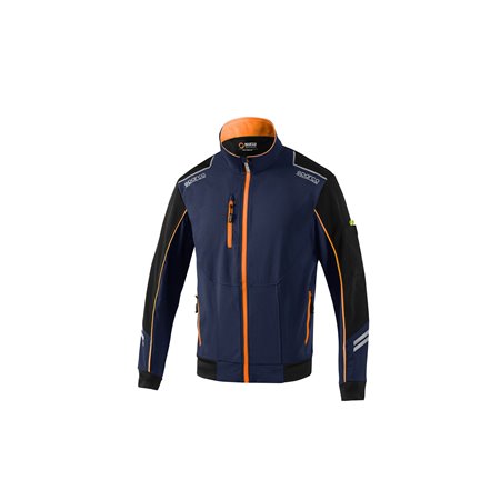 CHAQUETA LIGHT-SHELL TECH TW TALLA L AZUL MARINO/NARANJA