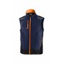 CHALECO TW TALLA M AZUL MARINO/NARANJA