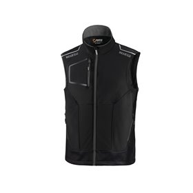 CHALECO TW TALLA S NEGRO/GRIS