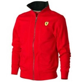 CHAQUETA FERRARI MENS ZIPPER SWEATSHIRT TALLA S S COLOR 01 ROJO